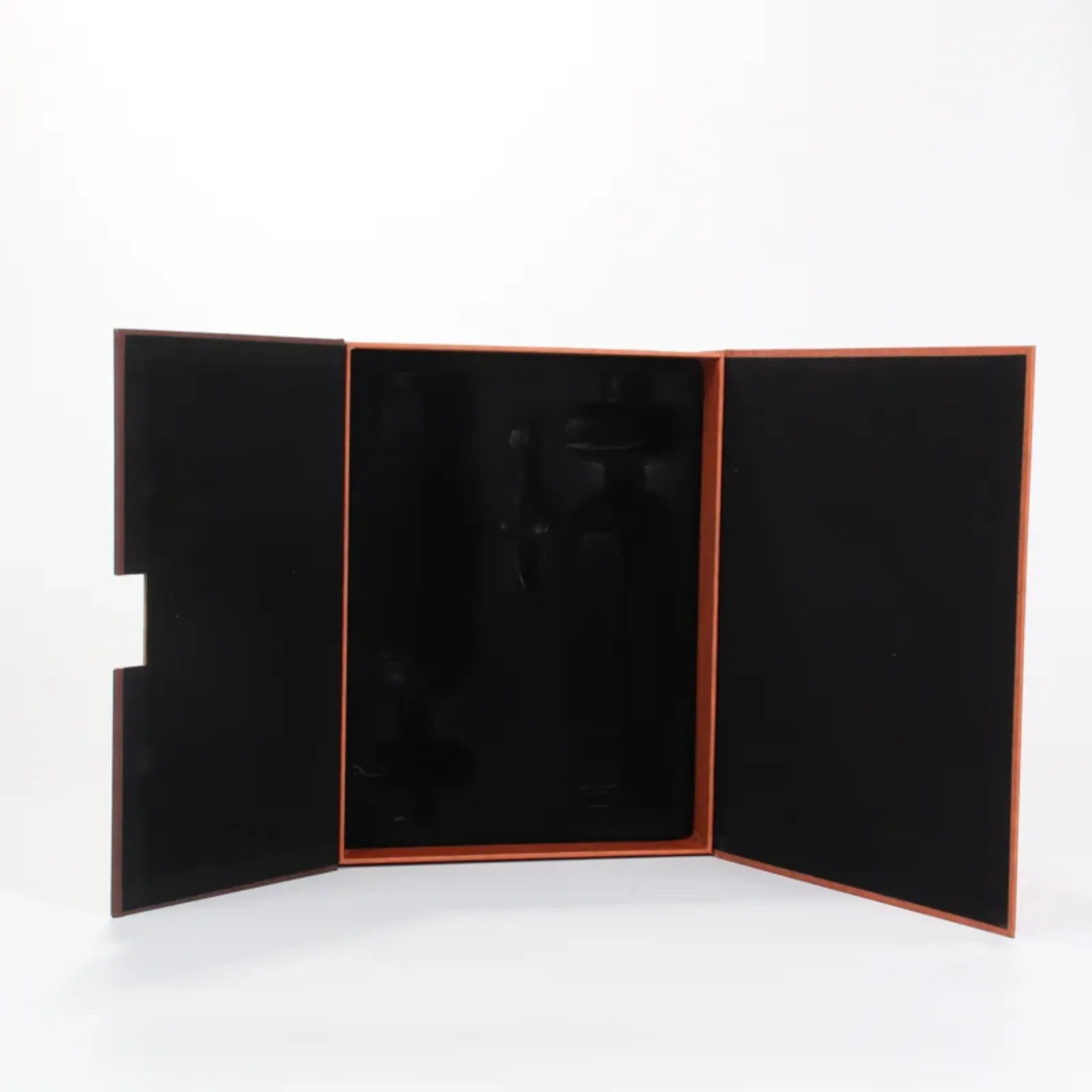 2-Bottle Cardboard Wine Gift Box with Magnetic Closure 5