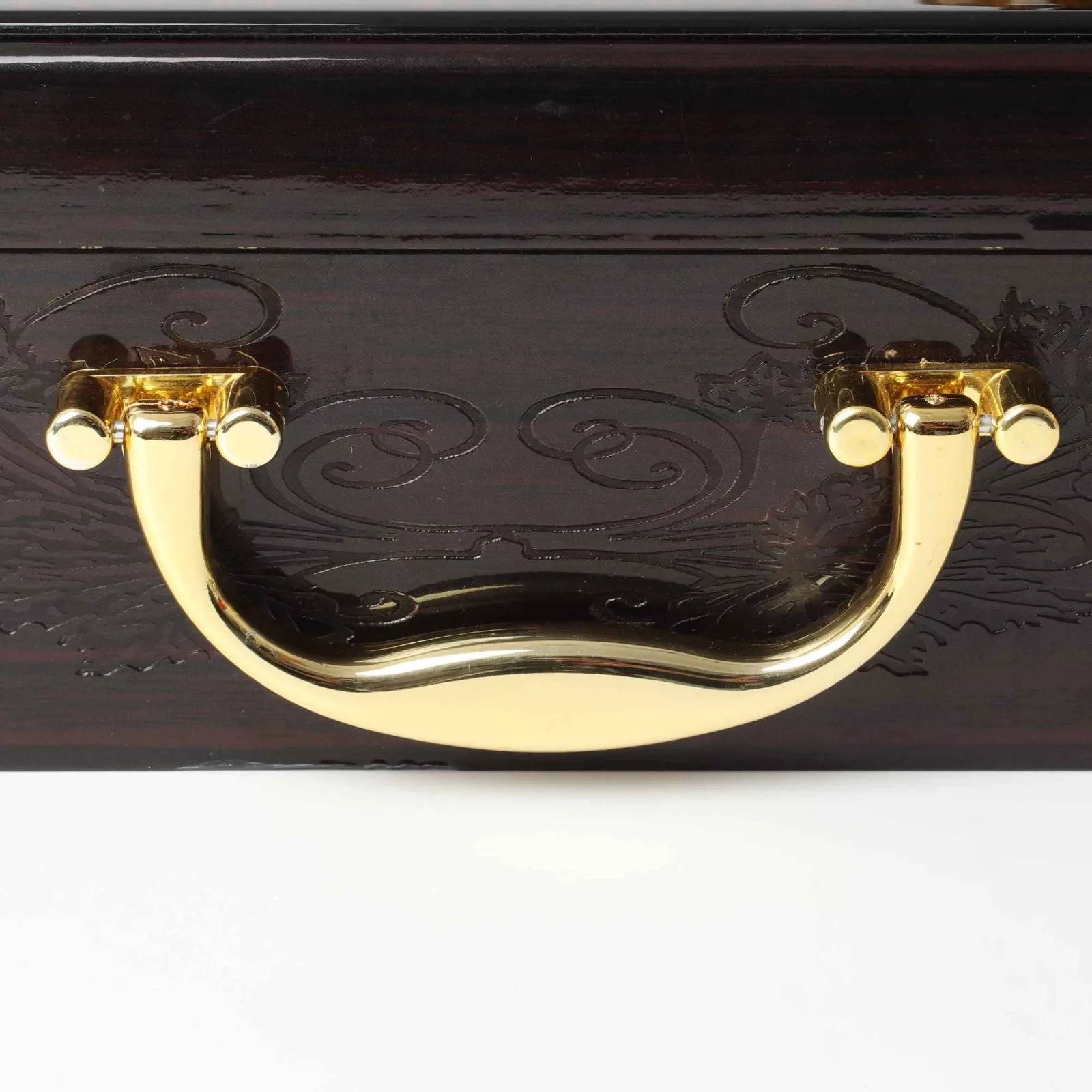 4-Bottle Wooden Wine Box with Gloss Lacquer 5